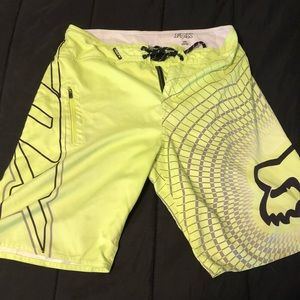 Men’s fox swim trunks sz 34